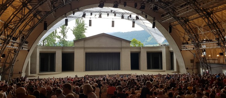 semi-open-air theatre in Oberammergau, Oberammergau passion play, Passionsspiele